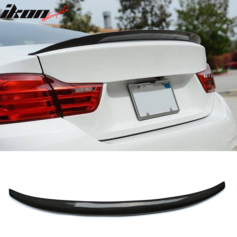 2014-2020 BMW 4-Series Performance Style Carbon Fiber Trunk Spoiler