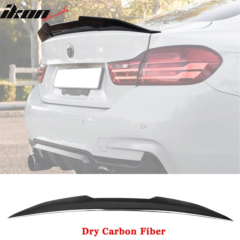 2014-2020 BMW 4-Series F32 PSM Style Carbon Fiber Trunk Spoiler Wing