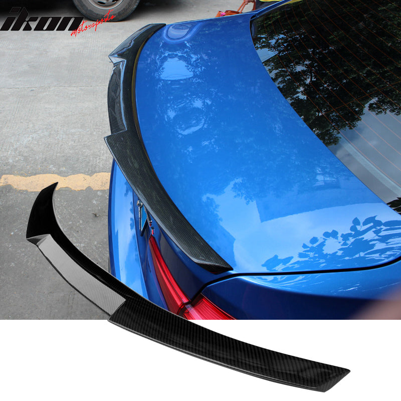 2014-2020 BMW 4-Series F33 F83 M4 Style Carbon Fiber Trunk Spoiler Lip