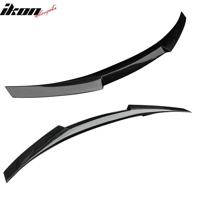 2014-2020 BMW 4-Series F33 F83 M4 Style Carbon Fiber Trunk Spoiler Lip