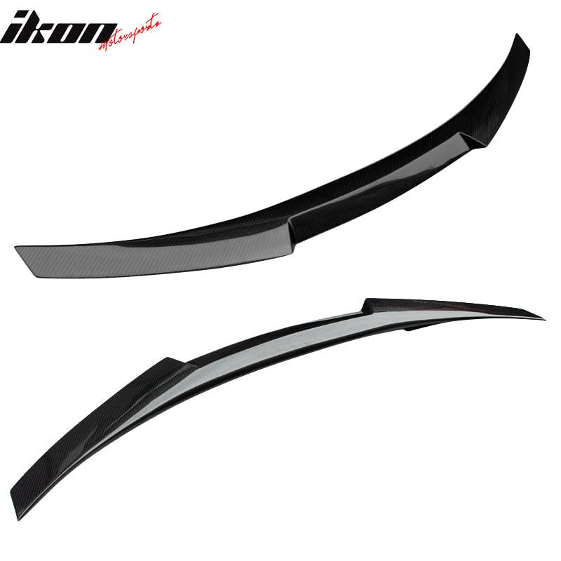 2014-2020 BMW 4-Series F33 F83 M4 Style Carbon Fiber Trunk Spoiler Lip