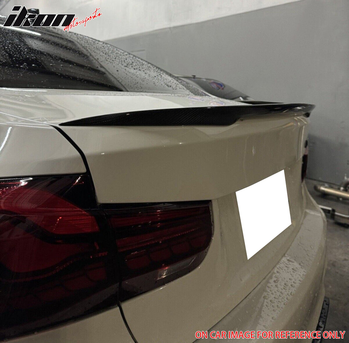 2012-2019 BMW F30 Sedan F80 M3 P Trunk Spoiler CF Print