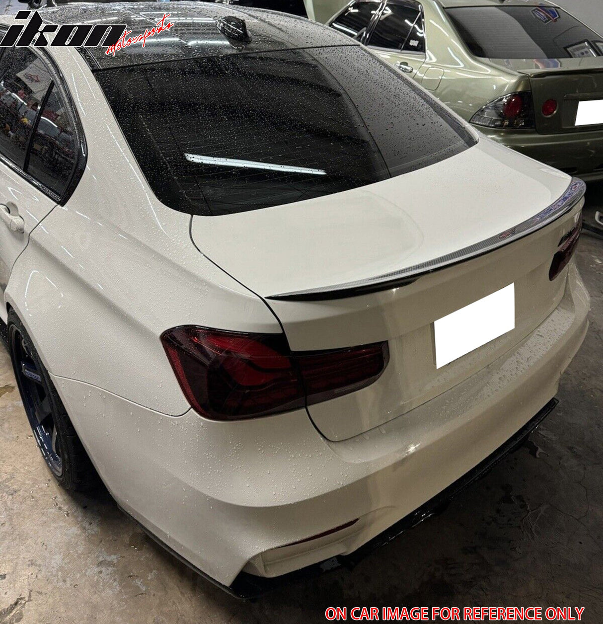 2012-2019 BMW F30 Sedan F80 M3 P Trunk Spoiler CF Print