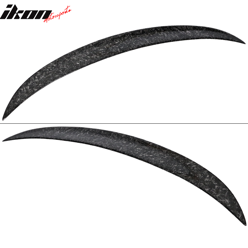 2012-2018 BMW F30 F80 P Style Forged Carbon Fiber Trunk Spoiler
