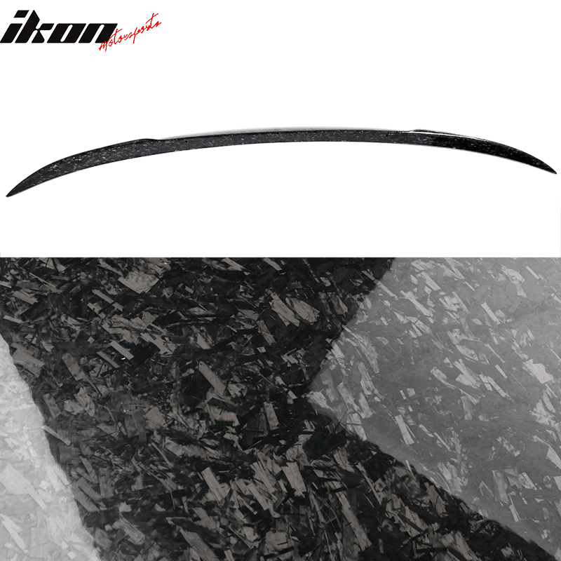 2012-2018 BMW F30 F80 P Style Forged Carbon Fiber Trunk Spoiler