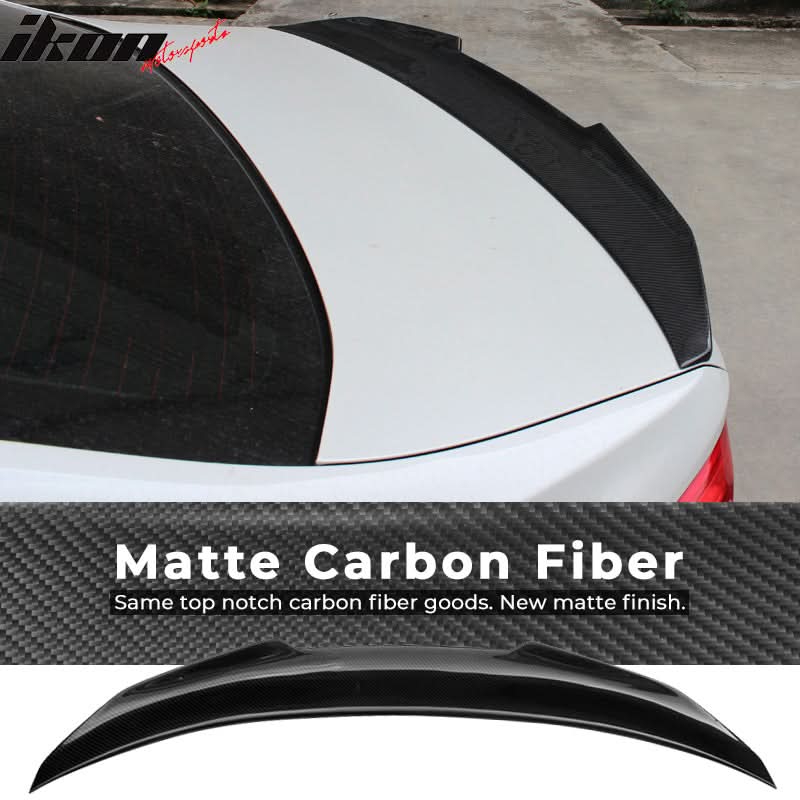 2015-2020 BMW 4-Series F82 M4 PSM Style Carbon Fiber Trunk Spoiler