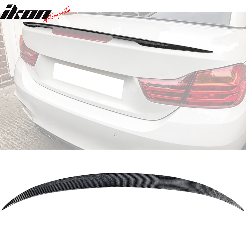 2014-2017 BMW 4-Series Performance Style Carbon Fiber Trunk Spoiler