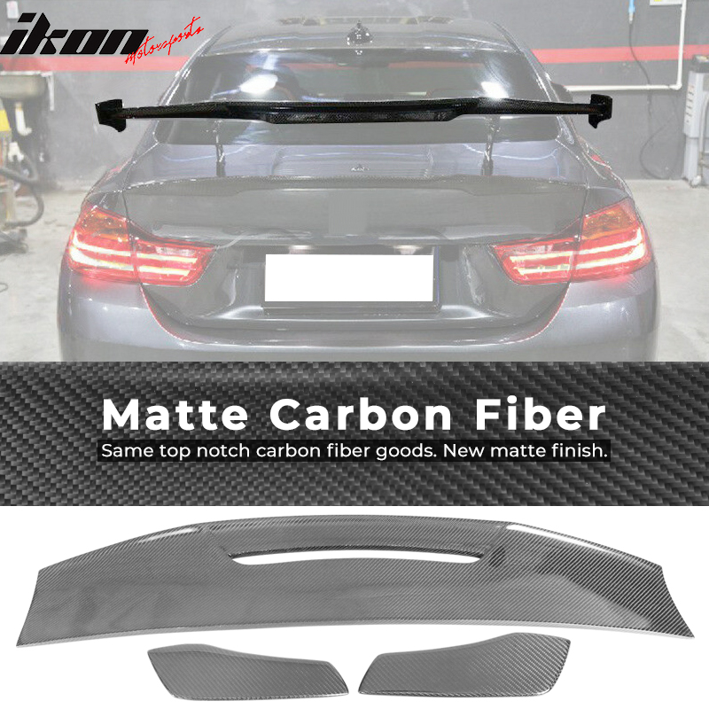 2015-2020 BMW F80 F82 F83 M3 M4 MAD Style Carbon Fiber Trunk Spoiler