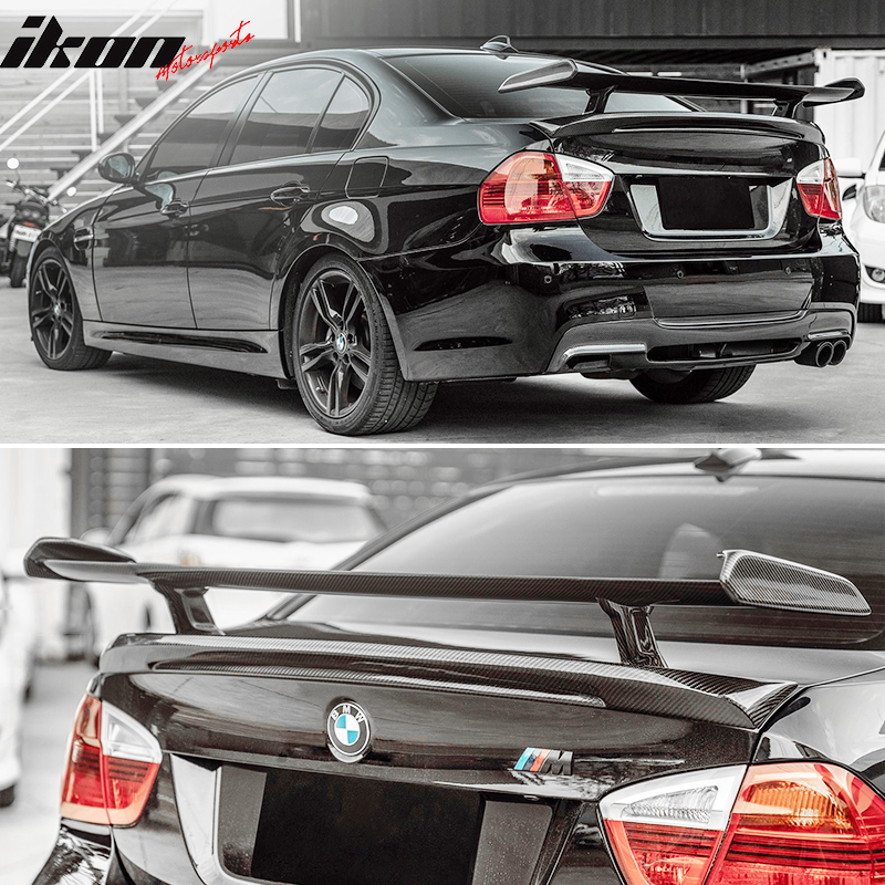 2015-21 BMW F80 M3 F82 F83 F87 MP Style Rear Spoiler Wing Carbon Fiber
