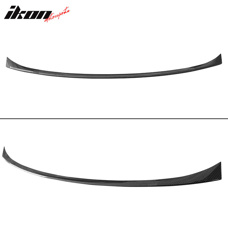2019-23 BMW G05 X5 IKON Style Carbon Fiber Print Rear Spoiler Wing ABS