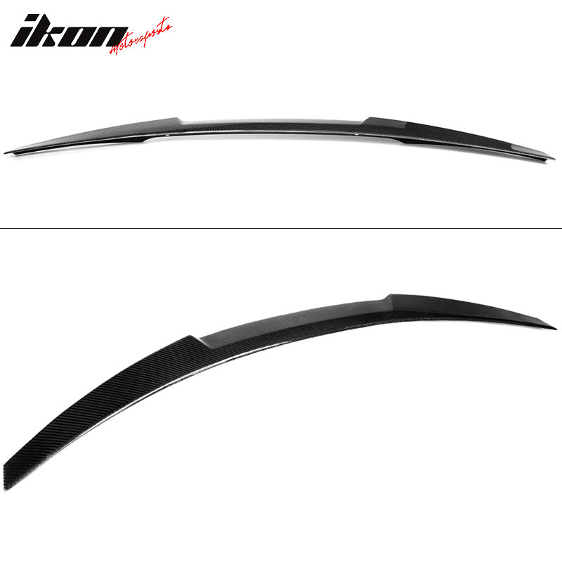 2021-2025 BMW M3 G80 M4 Style Rear Spoiler Wing Carbon Fiber CF