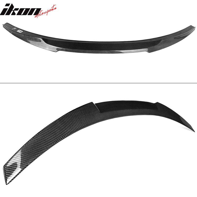 2019-2025 BMW 3 Series G20 M4 Style Gloss Black Rear Trunk Spoiler ABS