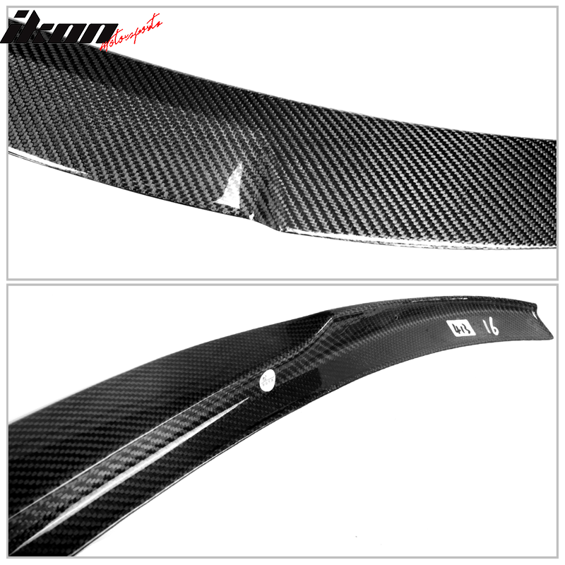 2019-2025 BMW 3 Series G20 M4 Style Gloss Black Rear Trunk Spoiler ABS