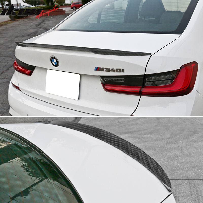 2019-2025 BMW G20 3 Series Carbon Fiber P Style Rear Spoiler Wing