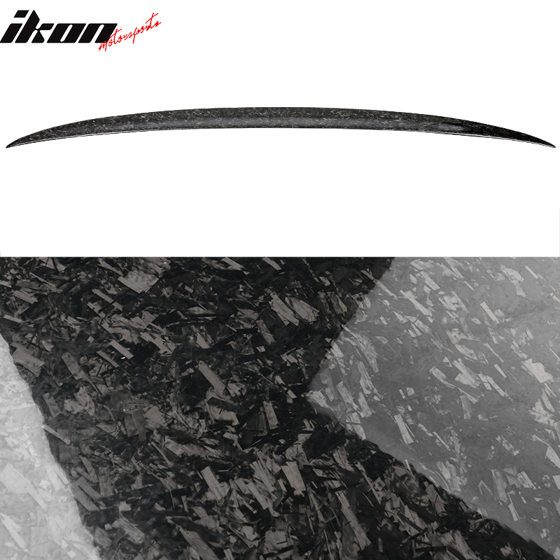2017-2023 BMW 5 Series IKON Style Forged Carbon Fiber Trunk Spoiler