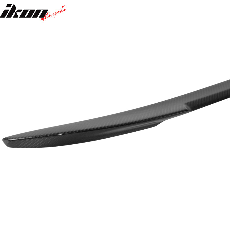 2017-2023 BMW G30 5-Series 4DR M4 Style Rear Spoiler Wing Carbon Fiber