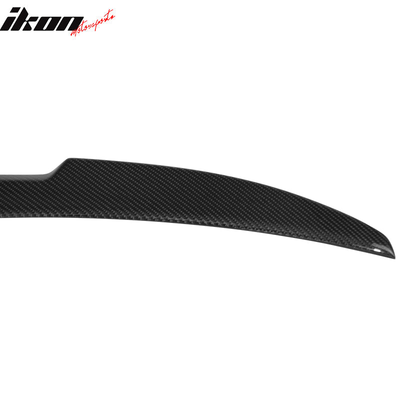 2017-2023 BMW G30 5-Series 4DR M4 Style Rear Spoiler Wing Carbon Fiber