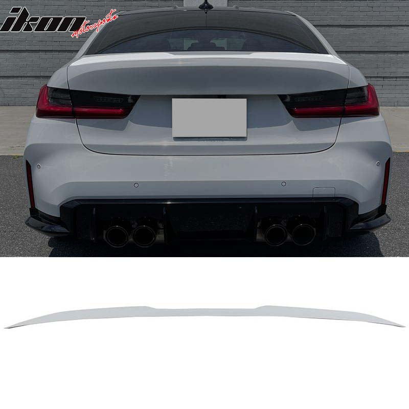 2019-2023 BMW G20 3-Series G80 M3 Style Trunk Spoiler ABS