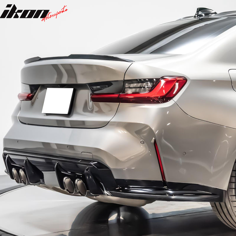 2019-2023 BMW G20 3-Series G80 M3 Style Trunk Spoiler ABS