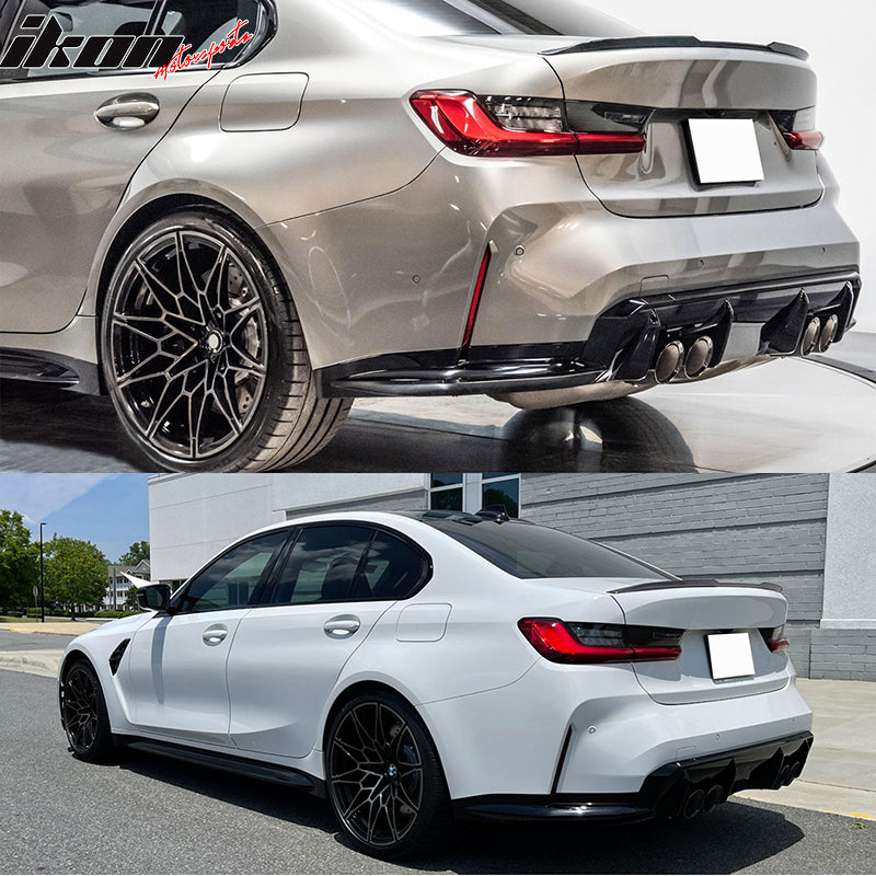 2019-2023 BMW G20 3-Series G80 M3 Style Trunk Spoiler ABS
