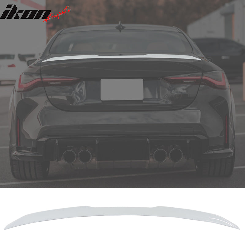 2021-2025 BMW 4 G22 G82 M4 2dr M4 Style Trunk Spoiler ABS