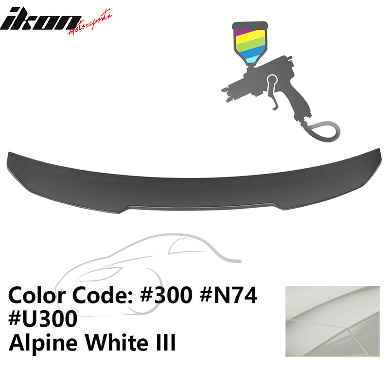 2021-2023 BMW G22 430i G82 M4 PSM Trunk Spoiler ABS