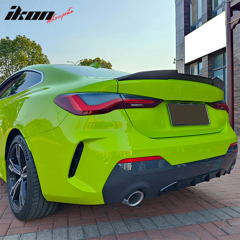 2021-2023 BMW G22 430i G82 M4 PSM Trunk Spoiler ABS