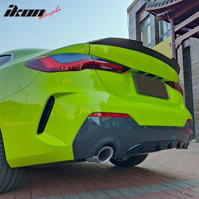 2021-2023 BMW G22 430i G82 M4 PSM Trunk Spoiler ABS