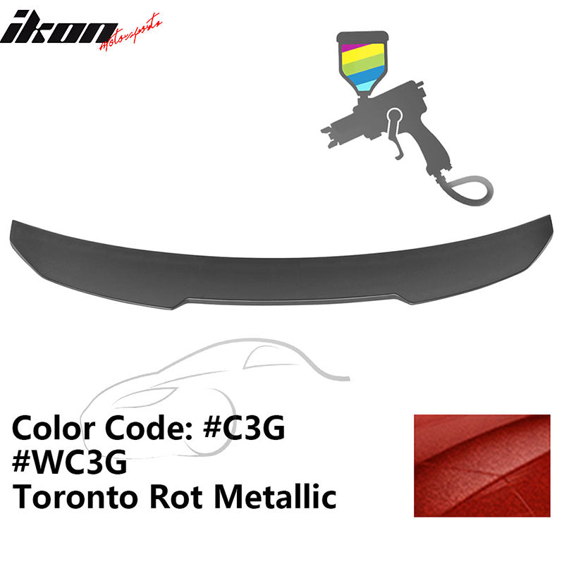 2021-2023 BMW G22 430i G82 M4 PSM Trunk Spoiler ABS