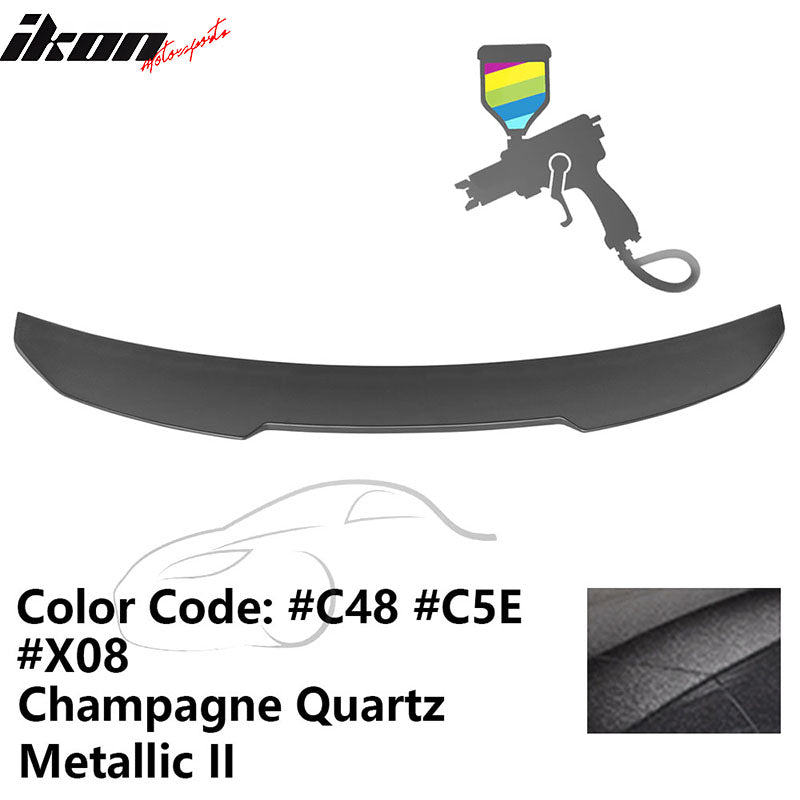 2021-2023 BMW G22 430i G82 M4 PSM Trunk Spoiler ABS