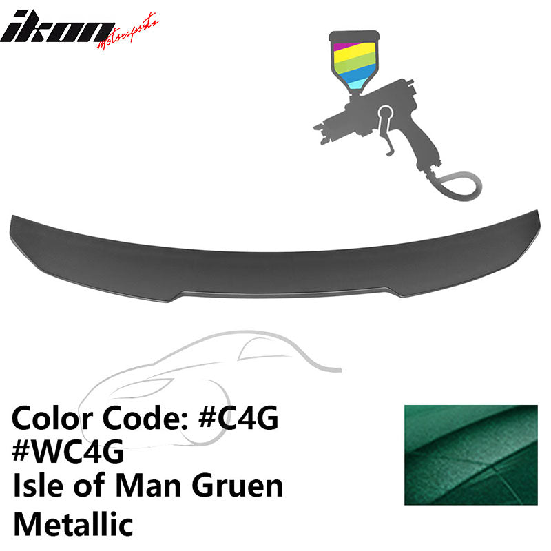 2021-2023 BMW G22 430i G82 M4 PSM Trunk Spoiler ABS