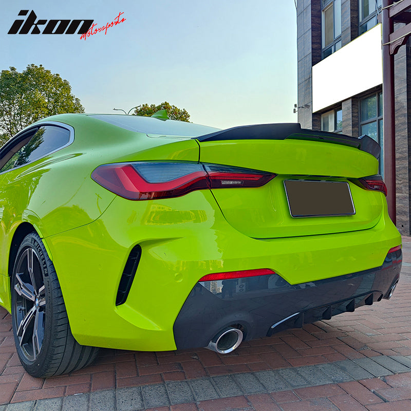 2021-2023 BMW G22 430i G82 M4 PSM Trunk Spoiler ABS