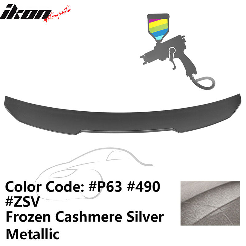 2021-2023 BMW G22 430i G82 M4 PSM Trunk Spoiler ABS