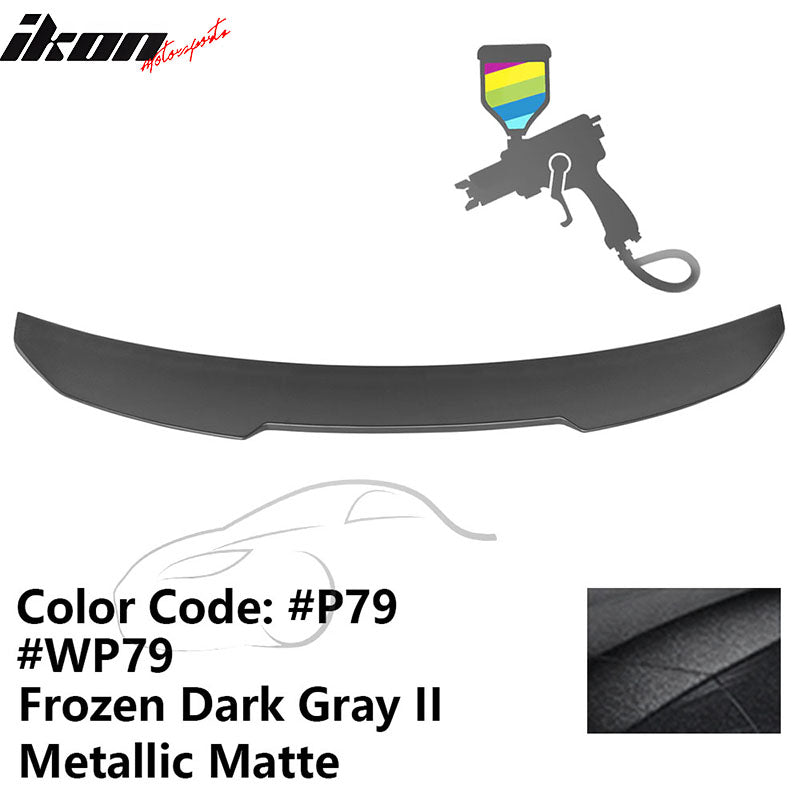 2021-2023 BMW G22 430i G82 M4 PSM Trunk Spoiler ABS