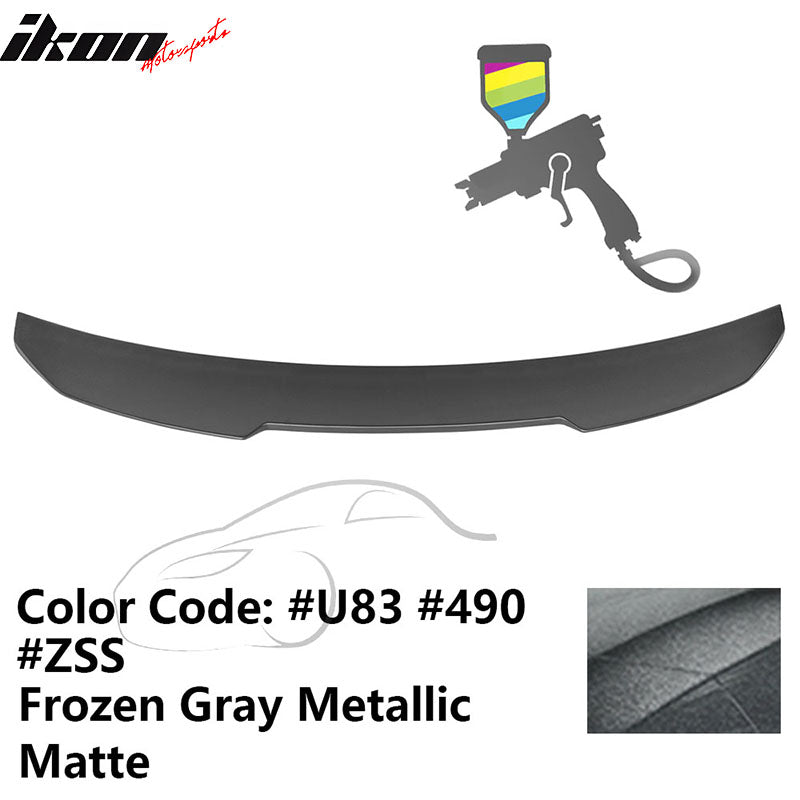 2021-2023 BMW G22 430i G82 M4 PSM Trunk Spoiler ABS