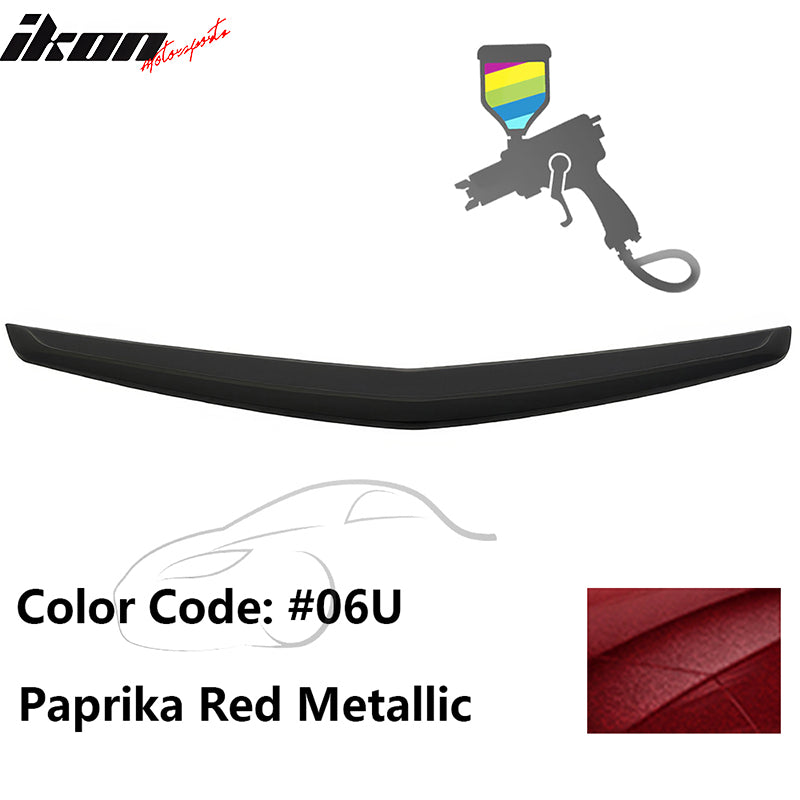 2013-2018 Cadillac ATS Sedan OEM Style Painted Rear Trunk Spoiler