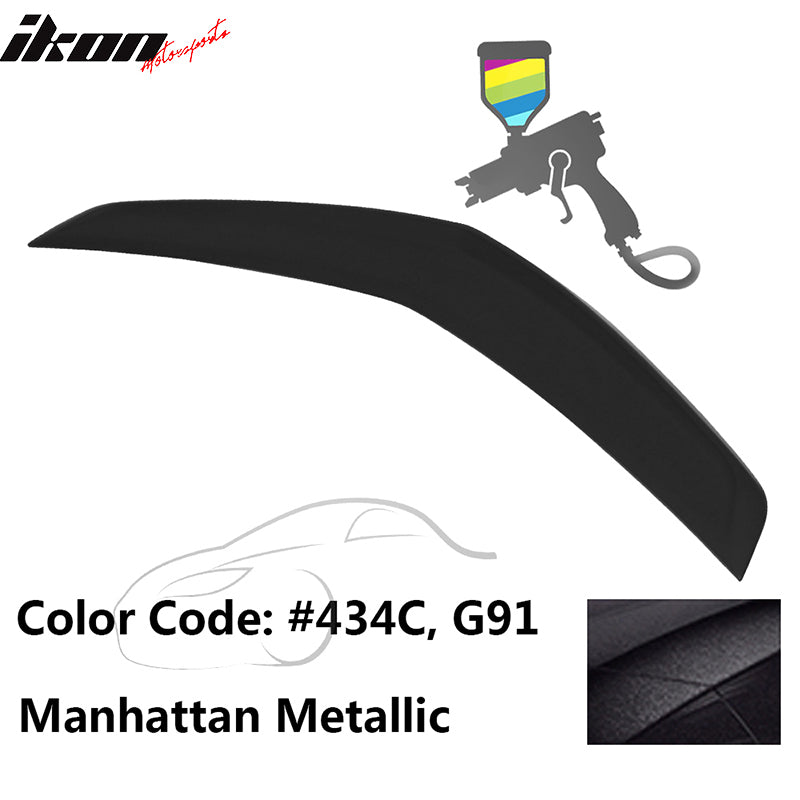 2013-2018 Cadillac ATS Sedan OEM Style Painted Rear Trunk Spoiler