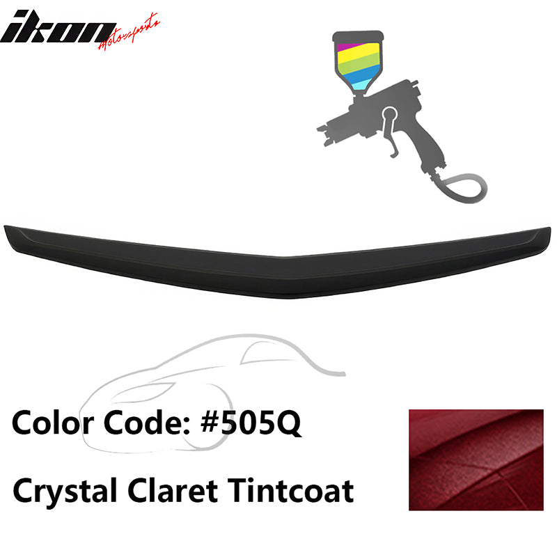 2013-2018 Cadillac ATS Sedan OEM Style Painted Rear Trunk Spoiler