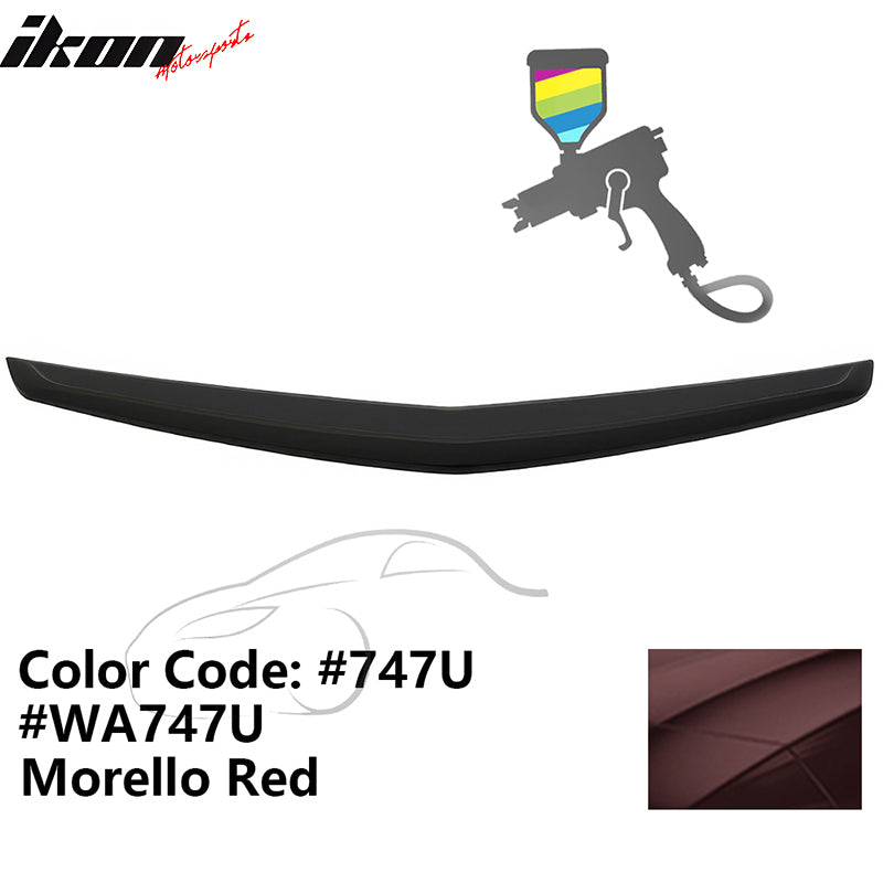 2013-2018 Cadillac ATS Sedan OEM Style Painted Rear Trunk Spoiler