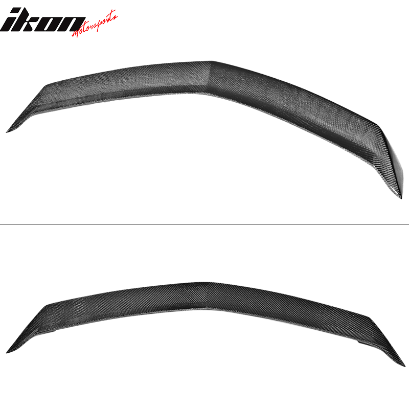 2016-2019 Cadillac ATS-V Sedan V Style Carbon Fiber Trunk Spoiler Wing