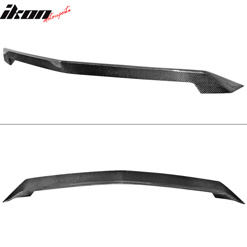 2016-2019 Cadillac ATS-V Sedan V Style Carbon Fiber Trunk Spoiler Wing