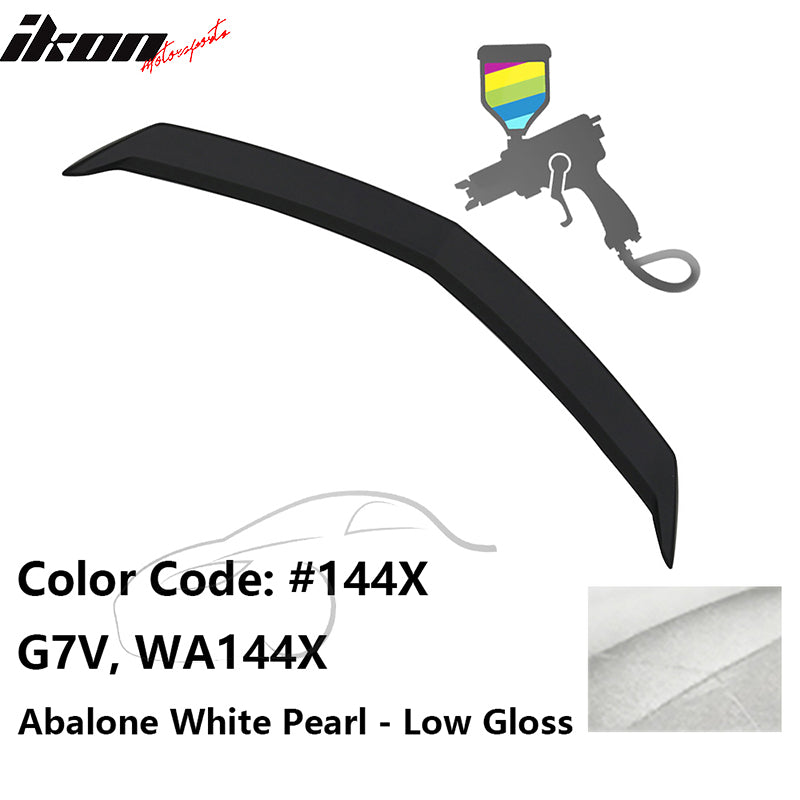 2016-2019 Cadillac ATS Sedan V Style Trunk Spoiler Wing ABS