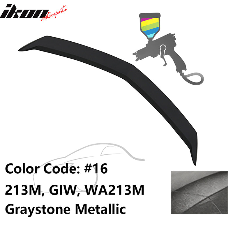 2016-2019 Cadillac ATS Sedan V Style Trunk Spoiler Wing ABS