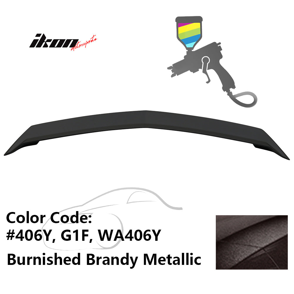2016-2019 Cadillac ATS Sedan V Style Trunk Spoiler Wing ABS