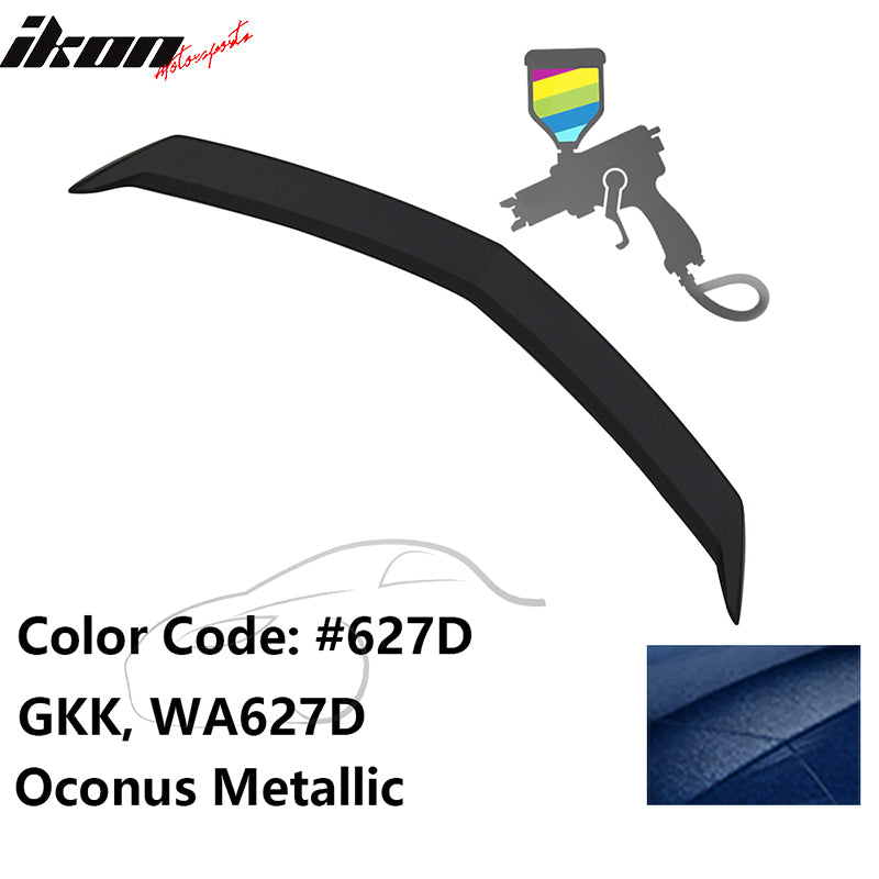 2016-2019 Cadillac ATS Sedan V Style Trunk Spoiler Wing ABS