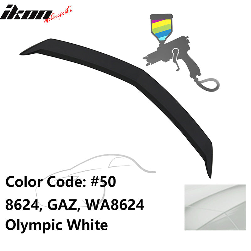 2016-2019 Cadillac ATS Sedan V Style Trunk Spoiler Wing ABS