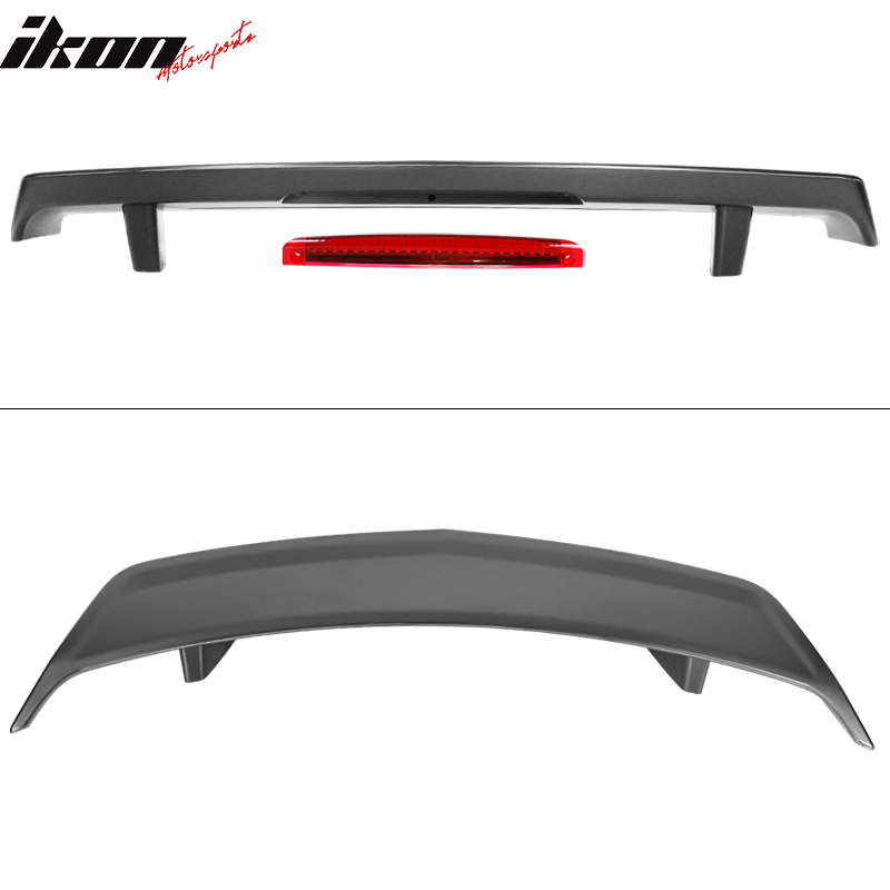 2016-2024 Chevy Camaro GM High Rear Spoiler Wing & LED 3rd Brake Light