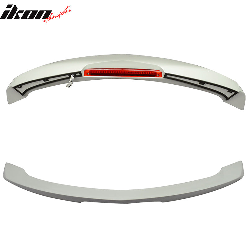 2010-2013 Chevy Camaro ZL1 Painted Color ABS Trunk Spoiler W/ LED Lamp