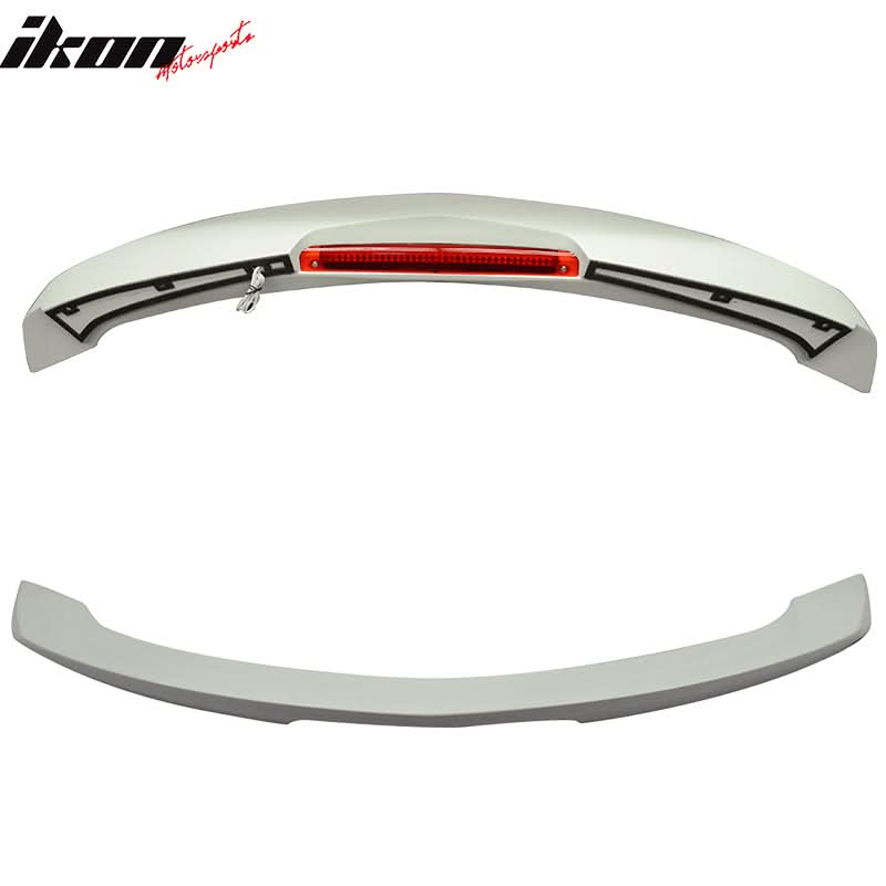 2010-2013 Chevy Camaro ZL1 Painted Color ABS Trunk Spoiler W/ LED Lamp