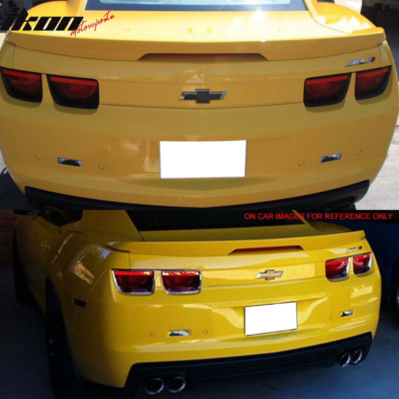 2010-2013 Chevy Camaro ZL1 Painted Color ABS Trunk Spoiler W/ LED Lamp